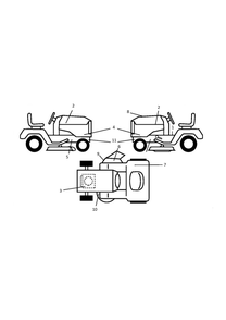 Part Location Diagram of 588710001 Husqvarna Decal