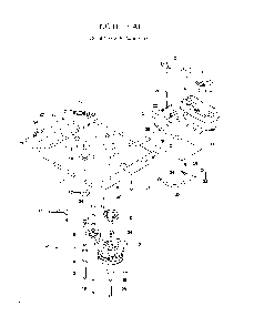 Engine Plate Diagram and Parts List for EZC4824BF (966047501)(2010-05) Husqvarna Lawn Tractor