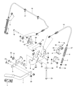 Part Location Diagram of 590337701 Husqvarna Gear