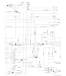 Wiring - Diesel Vehicles Diagram and Parts List for HUV4420G 2006-11 Husqvarna Lawn Tractor