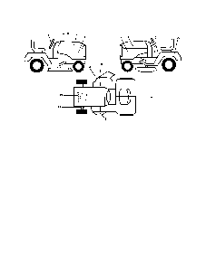 Decals Diagram and Parts List for 917279060  Husqvarna Lawn Tractor