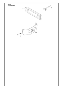Accessories Diagram and Parts List for 338XPT 2010-02 Husqvarna Chainsaw