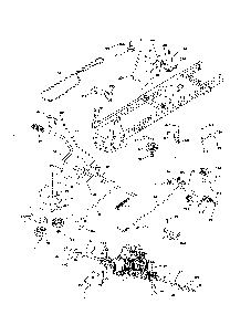 Drive Diagram and Parts List for 96043027600  Husqvarna Lawn Tractor