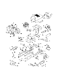 Chassis and enclosures Diagram and Parts List for 917279100  Husqvarna Lawn Tractor