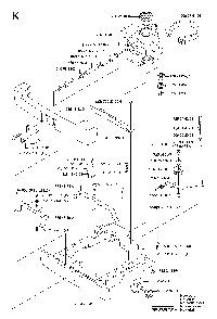 Steering Column Diagram and Parts List for RIDERPRO18AWD (965095001)(2007-03) Husqvarna Lawn Tractor