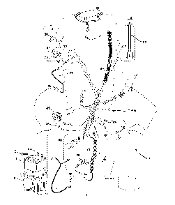 Electrical Diagram and Parts List for LTH1842TWIN (96041005300, 960410053)(2007-03) Husqvarna Lawn Tractor