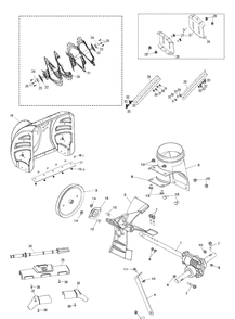 Part Location Diagram of 581970102 Husqvarna Auger