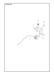 Controls Diagram and Parts List for R213C  Husqvarna Lawn Mower