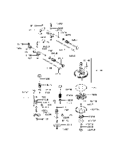 Valve/camshaft Diagram and Parts List for YTH18K46-96043021800  Husqvarna Lawn Tractor