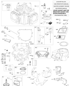 Part Location Diagram of 796540 Husqvarna Crankshaft