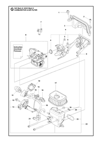 Part Location Diagram of 589584501 Husqvarna Insulation Wall