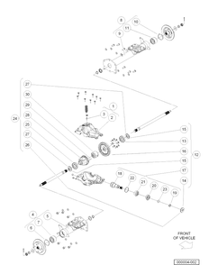 Part Location Diagram of 603001121 Husqvarna Bearing, Needle, Drawn Shell