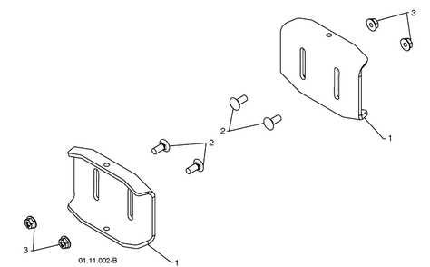 Auger Housing / Impeller Assembly 1 Diagram and Parts List for 11524E (96193006600)(2010-05) Husqvarna Snow Blower