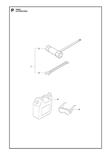 Part Location Diagram of 512609701 Husqvarna Goggle