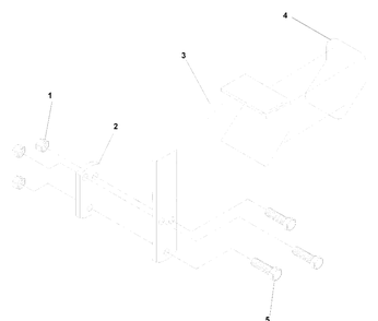 Foot Pedal Diagram and Parts List for BZ6127D (968999218) (BAM) (033600000 and Up)(2004-11) Husqvarna Lawn Mower