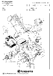 Product Complete Diagram and Parts List for R153S (953846509)(2004-01) Husqvarna Lawn Mower
