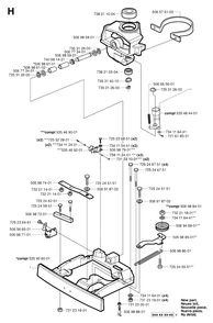 Steering Diagram and Parts List for R15-V2 (953533701)(2006-05) Husqvarna Lawn Tractor