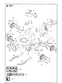 Part Location Diagram of 503277301 Husqvarna Scraper