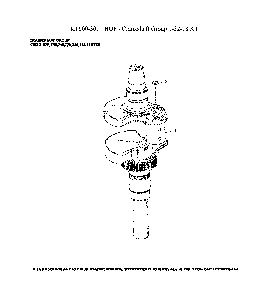 Crankshaft Diagram and Parts List for 967924801-00  Husqvarna Lawn Mower