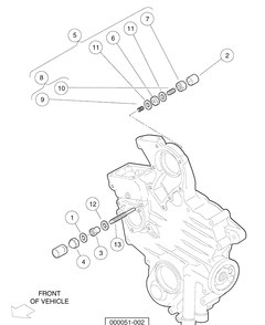 Idle Apparatus Diagram and Parts List for HUV4420G 2006-11 Husqvarna Lawn Tractor
