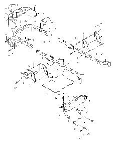Frame Diagram and Parts List for EZC4824BF (966047501)(2010-05) Husqvarna Lawn Tractor