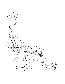Steering assembly Diagram and Parts List for 96043027500  Husqvarna Lawn Tractor