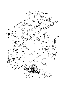 Drive Diagram and Parts List for 917240461  Husqvarna Lawn Tractor