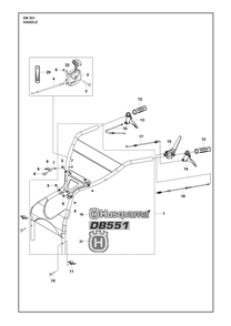 Part Location Diagram of 596483701 Husqvarna Cable