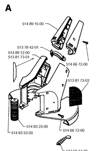 Part Location Diagram of 512691300 Husqvarna 