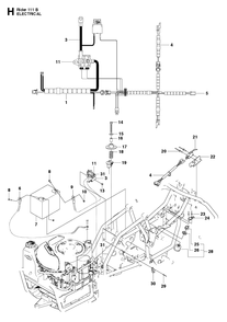 Part Location Diagram of 574269701 Husqvarna No Description Available