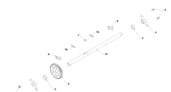 Drive 3 Diagram and Parts List for 5524SBL (96193003400)(2008-11) Husqvarna Snow Blower
