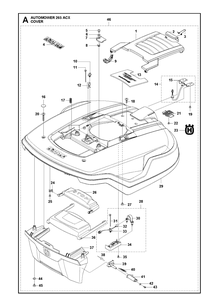 Part Location Diagram of 575497101 Husqvarna 