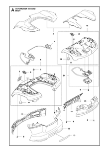Cover Diagram and Parts List for 504AWD 2021-01 Husqvarna Lawn Mower