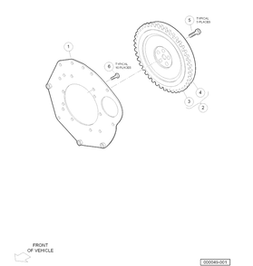 Part Location Diagram of 603001722 Husqvarna Bolt, End Plate.