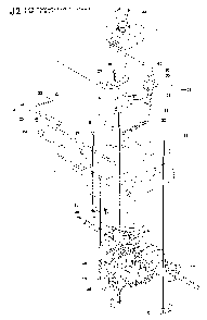 Transmission Diagram and Parts List for RIDER15V2SAWD (965200901)(2009-04) Husqvarna Lawn Tractor