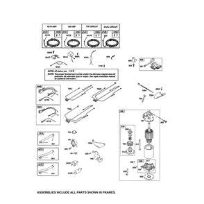 Engine >> Alternator/Starter/Fuel Supply Diagram and Parts List for YTH2348-917289570  Husqvarna Lawn Tractor