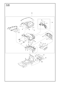 Part Location Diagram of 531148199 Husqvarna Lighting Kit
