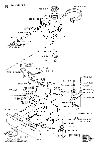 Steering Column Diagram and Parts List for RIDERPRO15 (953535001)(2004-01) Husqvarna Lawn Tractor