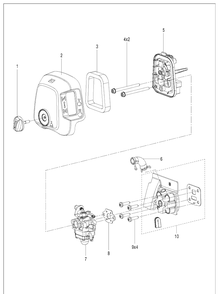 Part Location Diagram of 584956201 Husqvarna Screw