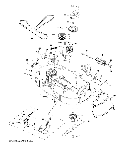 Part Location Diagram of 587270101 Husqvarna Mower Deck Belt
