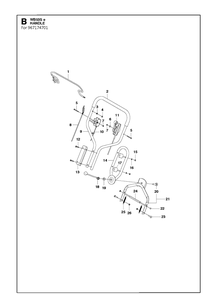 Part Location Diagram of 579297101 Husqvarna Spring