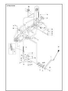 Part Location Diagram of 525404701 Husqvarna Bracket