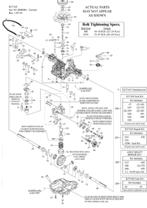 Complete Product Diagram and Parts List for K57AH K57R Husqvarna Engine