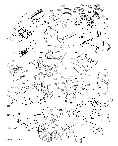 Chassis And Enclosures Diagram and Parts List for YTH200TWIN (96041006402)(2010-01) Husqvarna Lawn Tractor