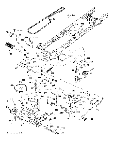 Drive Diagram and Parts List for 917280022  Husqvarna Lawn Tractor