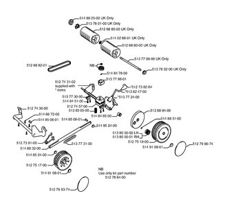 Wheels And Tires 3 Diagram and Parts List for ROYAL43 2003-01 Husqvarna Lawn Mower