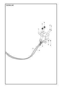 Controls Diagram and Parts List for R316TXAWD 2022 Husqvarna Lawn Tractor