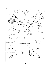 Electrical Diagram and Parts List for YTH24V54-96043018800  Husqvarna Lawn Tractor