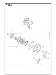 Part Location Diagram of 593659801 Husqvarna Bridge