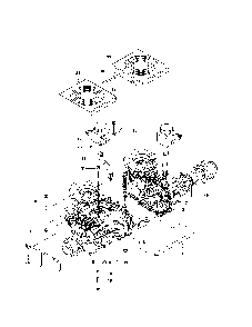 Hydraulic pump-motor Diagram and Parts List for MZ6128-966502301  Husqvarna Lawn Mower
